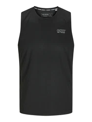 Jack & Jones Muskelshirt JCOCNZ TANK TOP SN schwarz/weiß