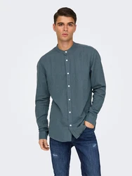 Only & Sons Hemd 'Caiden' cyanblau