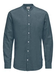 Only & Sons Hemd 'Caiden' cyanblau