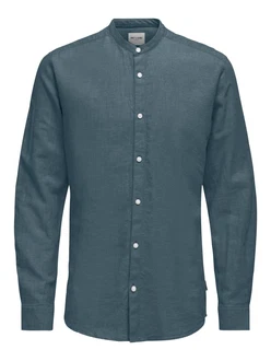 Only & Sons Hemd 'Caiden' cyanblau