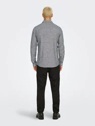 Only & Sons Hemd Style Caiden grau
