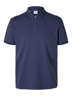 SELECTED HOMME Poloshirt SLHFAVE dunkelblau SELECTED HOMME Poloshirt SLHFAVE dunkelblau
