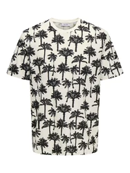 Only & Sons T-Shirt 'ONSKYLEN' schwarz/weiß