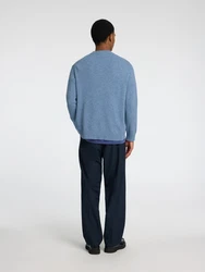 SELECTED HOMME Pullover SLHREUBEN blaumeliert