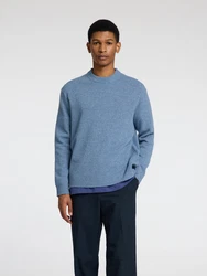 SELECTED HOMME Pullover SLHREUBEN blaumeliert
