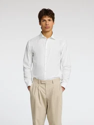 SELECTED HOMME Hemd SLHLUX weiß
