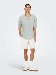Only & Sons Hemd Caiden pastellgrn/wei