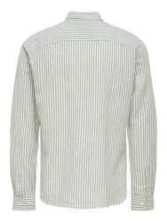 Only & Sons Hemd Caiden pastellgrn/wei
