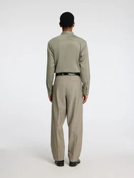 SELECTED HOMME Hemd Langarmhemd grau