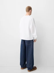Bershka Shirt weiß