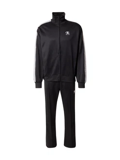 Champion Authentic Athletic Apparel Jogginganzug schwarz / weiß