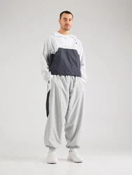 Nike Sportswear Hose 'CLUB' hellgrau/schwarz/weiß