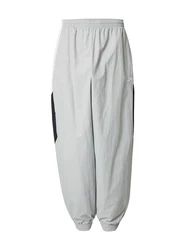 Nike Sportswear Hose 'CLUB' hellgrau/schwarz/weiß