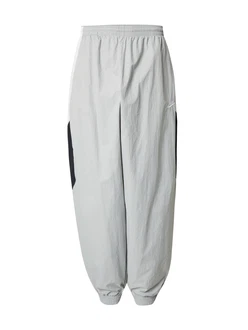 Nike Sportswear Hose 'CLUB' hellgrau/schwarz/weiß
