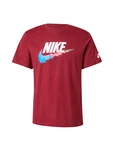 Nike Sportswear T-Shirt blau/rosa/karminrot/weiß Nike Sportswear T-Shirt blau/rosa/karminrot/weiß