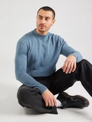 REPLAY Pullover blaumeliert