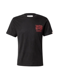 T-Shirt rot / schwarz