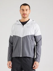 Nike Sportswear Jacke 'AIR' aqua/hellgrau/dunkelgrau