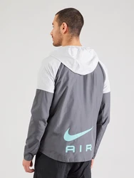 Nike Sportswear Jacke 'AIR' aqua/hellgrau/dunkelgrau