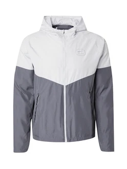 Nike Sportswear Jacke 'AIR' aqua/hellgrau/dunkelgrau