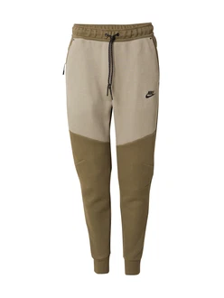 Nike Sportswear Hose 'TCH FLC' oliv/hellgrn