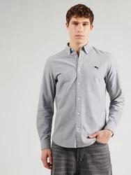 WRANGLER Hemd graumeliert