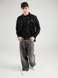 WRANGLER Hemd 'Western' schwarz
