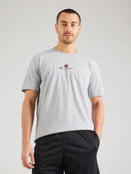 Champion Authentic Athletic Apparel T-Shirt marine/graumeliert/rot