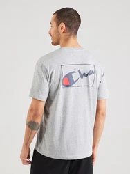Champion Authentic Athletic Apparel T-Shirt marine/graumeliert/rot