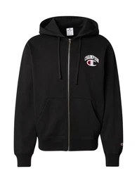 Sweatjacke rot / schwarz / wei