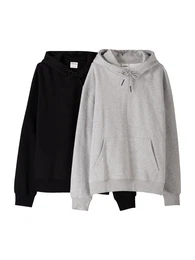 Sweatshirt stone / schwarz
