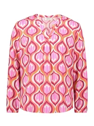 Bluza narančasta / roza / tamno roza / bijela