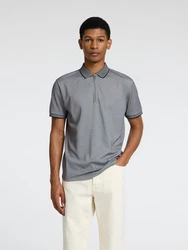 SELECTED HOMME Poloshirt SLHFAVE graumeliert