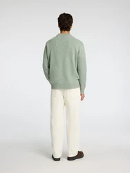 SELECTED HOMME Pullover SLHREUBEN pastellgrün