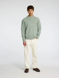 SELECTED HOMME Pullover SLHREUBEN pastellgrün