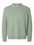 SELECTED HOMME Pullover SLHREUBEN pastellgrün