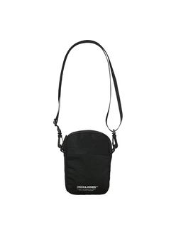 JACK & JONES Umhängetasche JACJEREMY schwarz/weiß