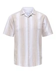 Only & Sons Hemd Caiden sand/weiß