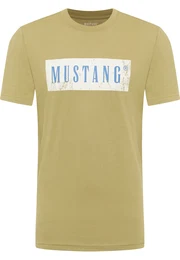 T-Shirt 'AUSTIN' blau / khaki / offwhite