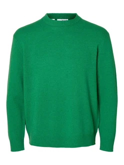 SELECTED HOMME Pullover SLHREUBEN grn SELECTED HOMME Pullover SLHREUBEN grn
