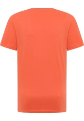 MUSTANG T-Shirt 'AUSTIN' hummer/weiß