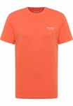 MUSTANG T-Shirt 'AUSTIN' hummer/weiß