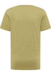 MUSTANG T-Shirt 'AUSTIN' oliv/weiß