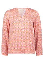 Bluza svijetlobež / svijetlonarančasta / tamno narančasta / svijetloroza