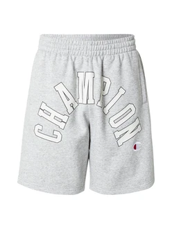 Champion Authentic Athletic Apparel Shorts hellgrau/schwarz/weiß