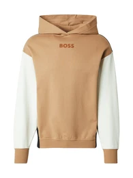 Sweatshirt 'Econy' camel / braun / schwarz / wei