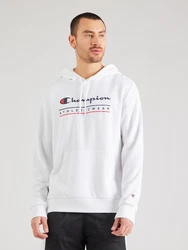Champion Kapuzensweatshirt marineblau / blutrot / weiß