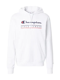Champion Kapuzensweatshirt marineblau / blutrot / weiß