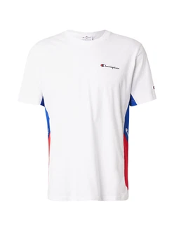 Champion Authentic Athletic Apparel T-Shirt blau/rot/schwarz/weiß Champion Authentic Athletic Apparel T-Shirt blau/rot/schwarz/weiß