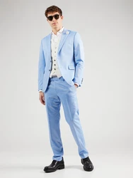 JOOP! Anzug 'Hawker Blayr' hellbeige/hellblau